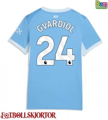 Manchester City Josko Gvardiol #24 Hemmatröja Dam 2026-27 Kortärmad